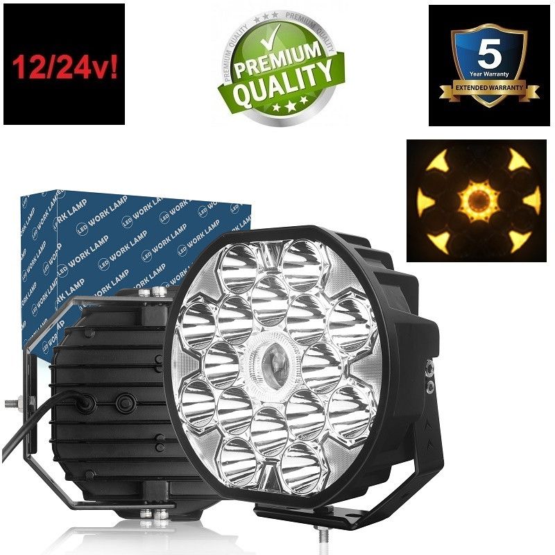 LED RADNA SVETLO REFLEKTOR+DNEVNO SVETLO 8.5"  21.6cm 170W + Pozicija Narandzasta Beograd Zemun